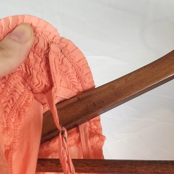 Gramicci Floret Embroidered Dress In Lobster‎ Bisque - Picture 8 of 8